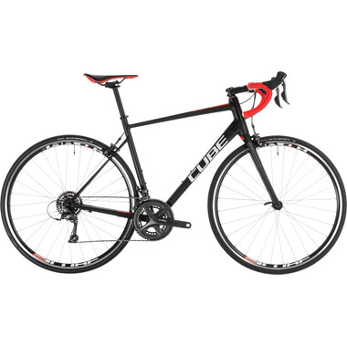 Bicicleta de carrera CUBE ATTAIN Shimano Claris 34/50 Negro/Rojo 2019 0